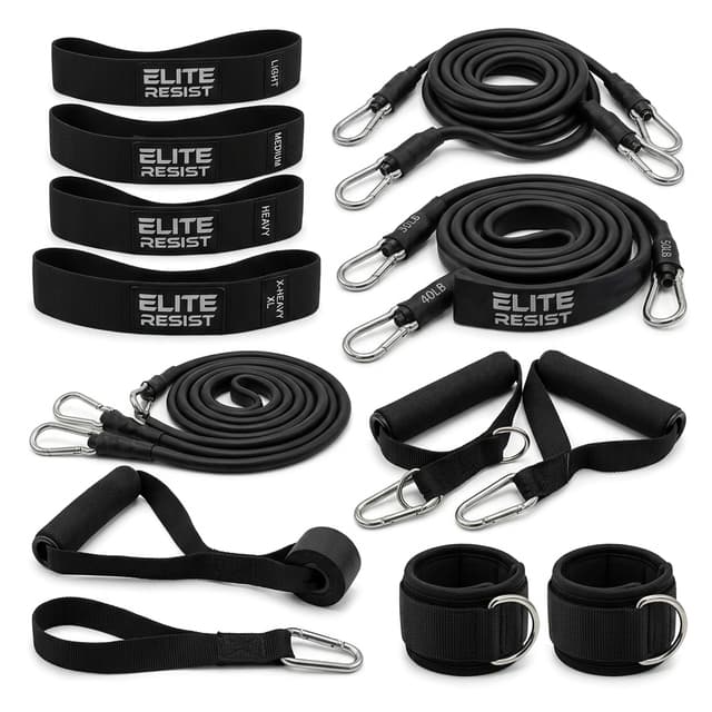 Spur Carbon Strength Resistance Bands Set